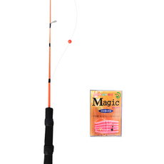 Combi Magic Worm Sancheoneo 釣魚竿套組, 混色