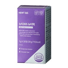 뉴티365 뉴티락, 30정, 1개 30정, 1개