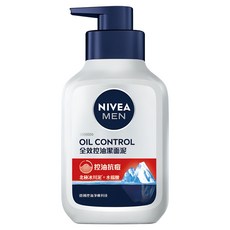 NiveaMen 男士全效控油潔面泥 北極冰川泥+水楊酸 抗痘 深層清潔毛孔, 150g, 1瓶