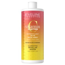 EVELINE 三重C亮膚賦活系列 卸妝護膚水 500ml, 1瓶