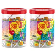 츄파춥스 농심 미니튜브 50p, 550g, 2개