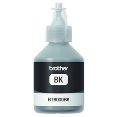 brother 兄弟牌 BT6000BK 台灣公司貨 噴墨複合機黑色墨水補充瓶 (適用DCP-T300/T500W/T700W), 1瓶
