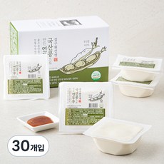 김구원선생 국산콩으로 만든 연두부 + 오리엔탈 소스, 135g, 30개입