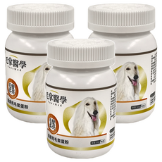 毛掌醫學 狗狗護膚亮毛鱉蛋粉，50g，全齡狗狗適用, 護膚亮毛, 3罐