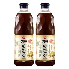 샘표 맛간장 조림볶음용, 860ml, 2개