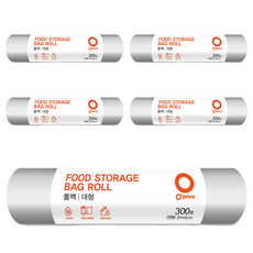 오프라이스 롤백 대 35 x 45 cm, 대(L), 300개입, 5개