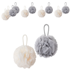 Pernoel 緻密柔軟懸掛式泡泡淋浴球套裝, A型, 6個, 2個裝