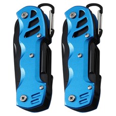 Dr.Tools 多用途家用生活工具 16合1 萬用刀 藍色, 2個