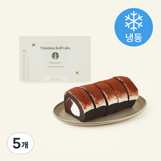 스타벅스 부드러운 티라미수 롤 5개입 (냉동), 405g, 5개