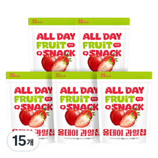 Pure Eat All Day 水果脆片, 15個, 10g