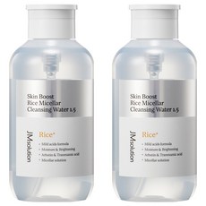 제이엠솔루션 스킨 부스트 라이스 미셀라 클렌징 워터 1.5, 500ml, 2개