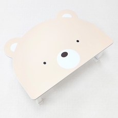 뒹굴러 유아용 캐릭터 리코 테이블, 테디베어