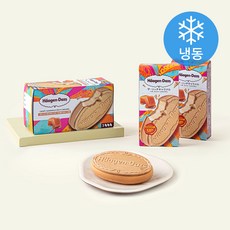 하겐다즈 크리스피 샌드위치 리치 카라멜 아이스크림 (냉동), 60ml, 3개입, 1개