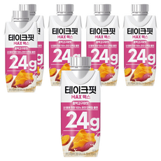 테이크핏 맥스 호박고구마맛 프로틴, 250ml, 6개