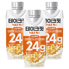 TAKEFIT Max蛋白飲 香濃風味, 250ml, 3瓶