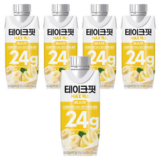 테이크핏 맥스 바나나맛 프로틴, 250ml, 5개