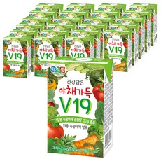 정식품 건강담은 야채가득 V19, 145ml, 24개
