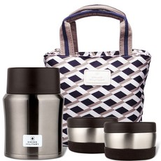 SWISS MILITARY 保溫便當盒組 SMF1-1010, 混色, 1組