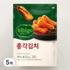 비비고 총각김치, 400g, 5개