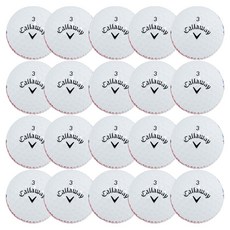 Callaway ERC SOFT 360 FADE 白色 混合 二手球 實惠型, 1個, 隨機出貨, 20個