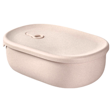 FaSoLa 食品用鉑金矽膠分隔便當盒組, 粉色, 1個