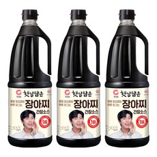 清淨園 Hatdam 醬菜醬油, 3個, 1.7L