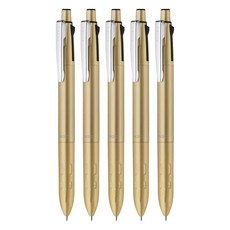 斑馬牌 B3SAZ15-MTGO ZX3C+S多功能原子筆 消光金,5入