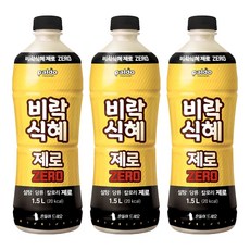 paldo 八道 秘樂甜米露 Zero, 3個, 1.5L