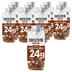 테이크핏 맥스 초코맛 드링크믹스 RTD, 250ml, 12개