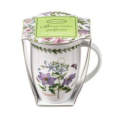 포트메리온 보타닉가든 머그컵 + 코스터 뚜껑, 클래마티스, 1세트