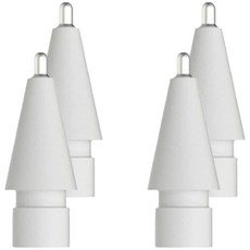 SwitchEasy 魚骨牌 iPad 替換式觸控筆尖4件組 Apple Pencil適用, 單一顏色, 1組