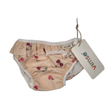 ImseVimse 超彈性防漏游泳尿褲 淡粉櫻桃, L(9-12kg), 1件