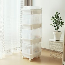 LIVINGSMILE 포켓형 직사각 기저귀정리함, 화이트, 1개