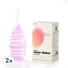 캄스킨 이너워터 일회용 질세정기, 110ml, 2개
