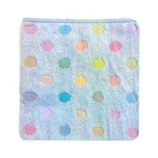 Gemini 双星毛巾 無捻紗彩球 100%純棉 34*76公分 藍色, 2條