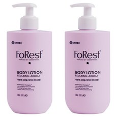 그린핑거 포레스트 릴렉싱 아로마 로션, 500ml, 2개