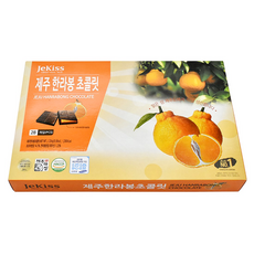 JeKiss 濟州漢拏峰橘子巧克力, 224g, 1盒