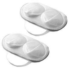 3D胸罩洗衣網, 2個, 灰色