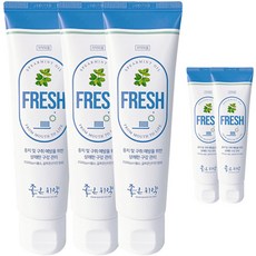 DR.CHOI'S 好牙膏 Fresh 120g x 3p + Fresh Travel 30g x 2p Set, 1套