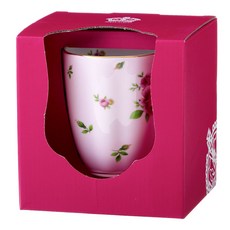 로얄알버트 뉴황실장미 빈티지 머그 0.4L, 핑크(NCRPNK26729), 1개
