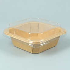 Brunch八角形容器 500ml, 50個, 1入