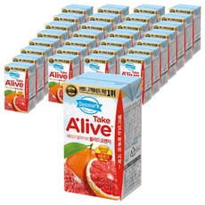 덴마크 테이크 얼라이브 블러드오렌지 주스, 120ml, 48개