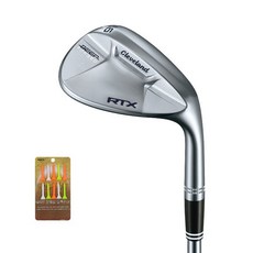 클리브랜드 RTX DEEP FORGED 단조 스틸 웨지 DGS200 + 골프티, 54도