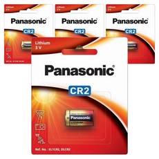 파나소닉 CR2 3V 리튬 건전지, 1개입, 4개