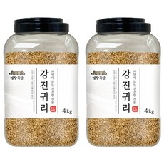 건강곡간 강진귀리 통, 4kg, 2개