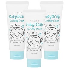 Cory in J Island 嬰兒頭皮舒緩霜 無味, 3個, 150ml