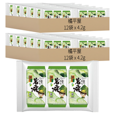 橘平屋 岩燒海苔 原味, 4.3g, 24袋