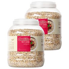 Oatlife 加拿大燕麥片, 2kg, 2個