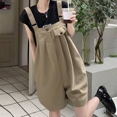 MarketA 女款吊帶燈籠版型夏季褲