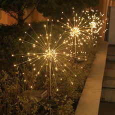 LENA ENERGY LED太陽能蒲公英裝飾燈, 暖白光